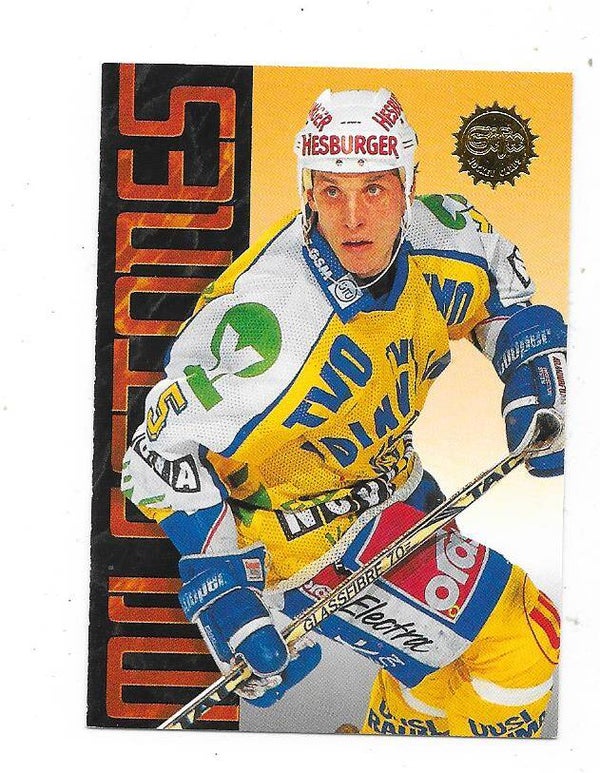 1995-96 Finnish SISU Ice Hockey Card #182 Jarmo Kuusisto , Lukko , Brest