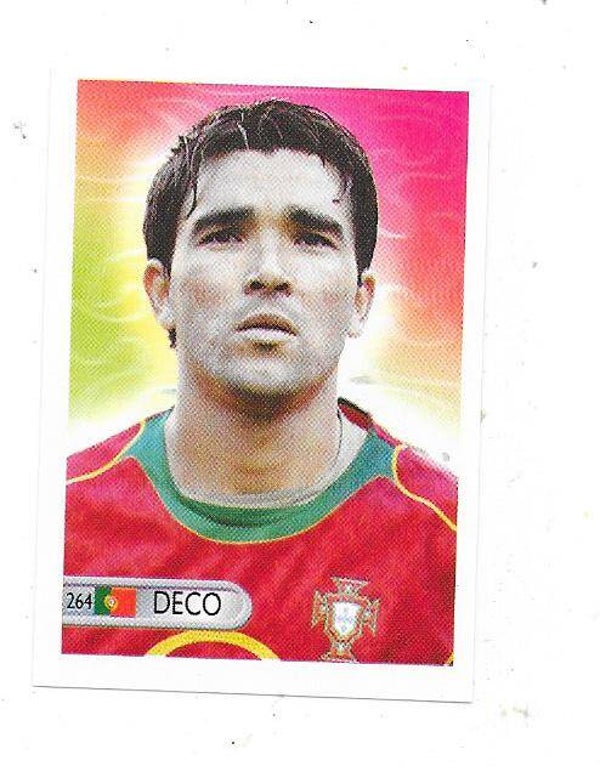 2006 Mundocrom FIFA World Cup Sticker #264 DECO , Portugal