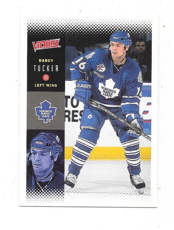 1999-00 Upper Deck Victory #218 Darcy Tucker , Toronto Maple Leafs