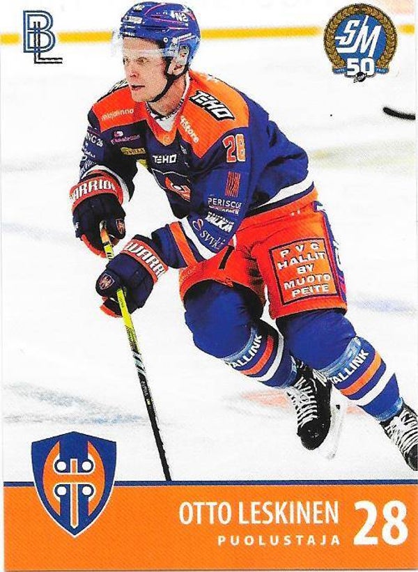 2024-25 Finnish Blueline Teamissued #Tappara-4 Otto Leskinen , Montreal Canadiens