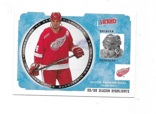 1999-00 Upper Deck Victory SL #248 Brendan Shanahan , Detroit Red Wings