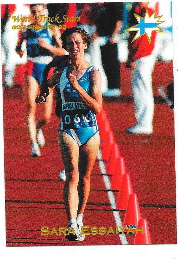 1995 Gothenburg World Track Stars #16 Sari Essayah , Finland