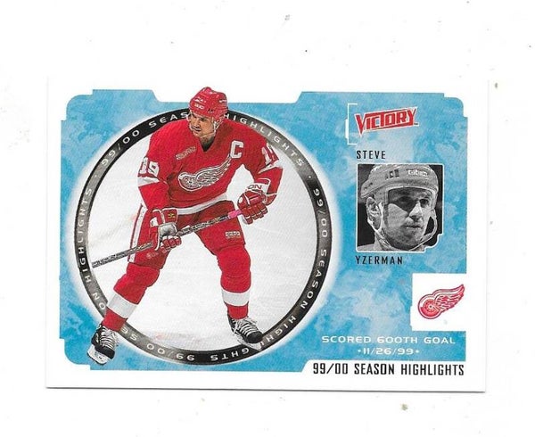 1999-00 Upper Deck Victory #249 Steve Yzerman , Detroit Red Wings