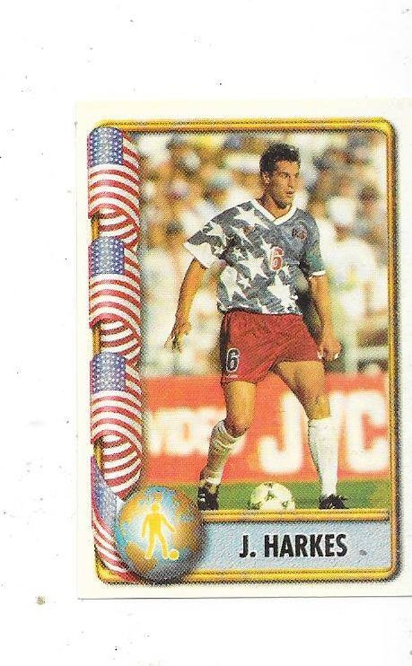 1998 Navarrete France 98 World Cup Football Sticker #225 John Harkes , USA