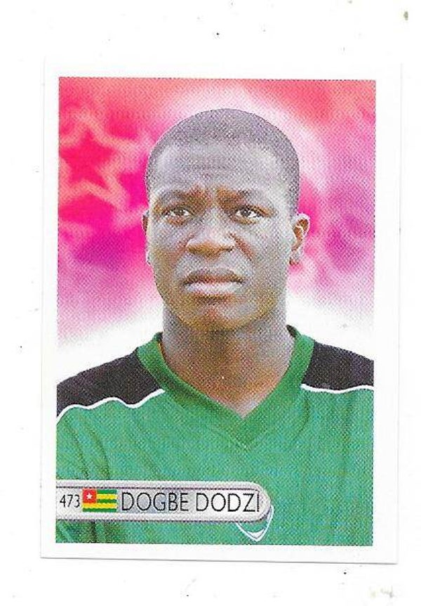 2006 Mundocrom FIFA World Cup Sticker #473 Michael Dogbe Dodzi , Togo