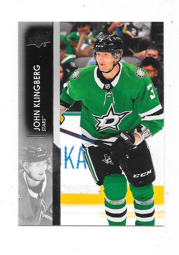 2021-22 Upper Deck NHL Ice Hockey Card #311 John Klingberg , Dallas Stars