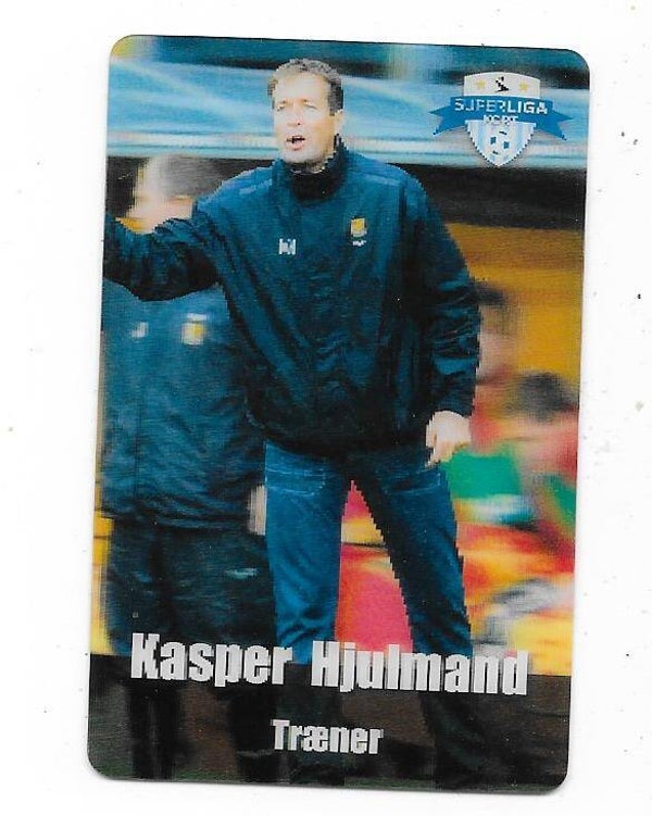 2012-13 Danish Superliga Kort Kulma Football Card  # Kasper Hjulmand ,  FC Nordsjælland