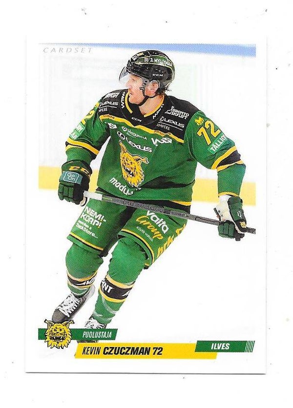 2022-23 Finnish Cardset #28 Kevin Czuczman Ilves , Lake Superior State University