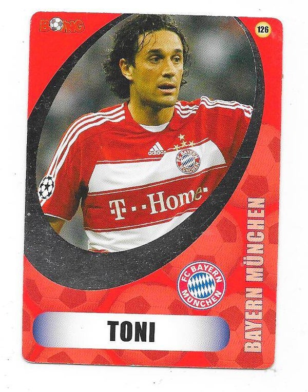 2008-09 Swedish Boing #128 Luca Toni , FC Bayern München & Italia