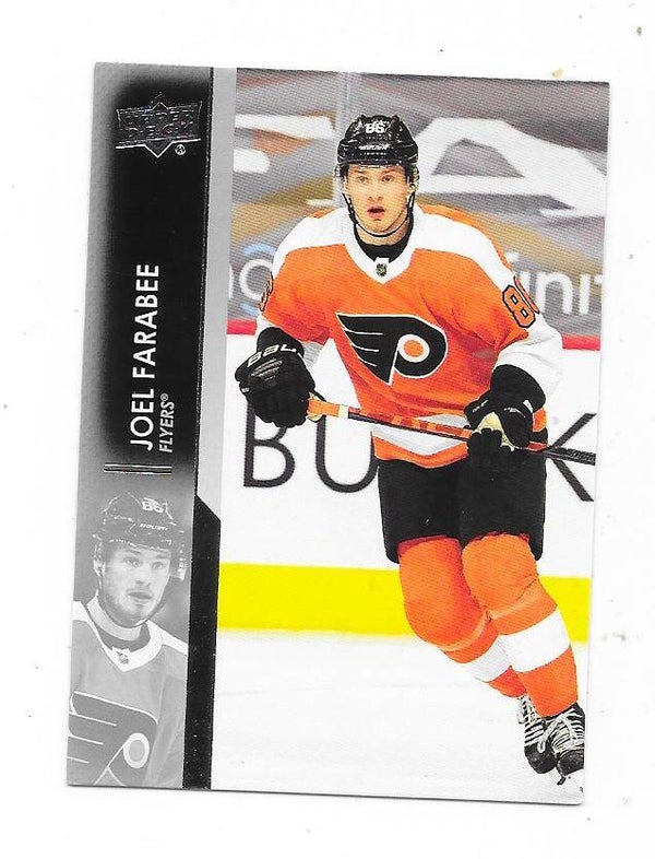 2021-22 Upper Deck NHL Ice Hockey Card #133 Joel Farabee , Philadelphia Flyers