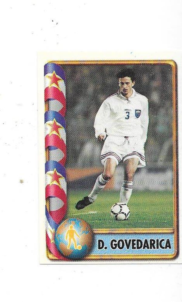1998 Navarrete FIFA France 98 World Cup Sticker #501 Dejan Govedarica , Yugoslavia
