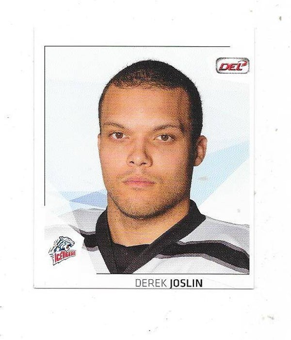 2015 DEL CityPress Ice Hockey Card #211 Derek Joslin , Nürnberg Ice Tigers , Ottawa 67's