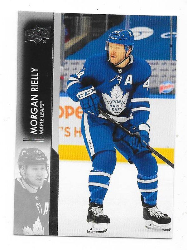 2021-22 Upper Deck NHL Ice Hockey Card #171 Morgan Rielly , Toronto Maple Leafs