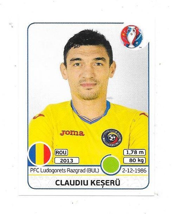 2016 Panini UEFA EURO Sticker #67 Claudiu Keșerü , Romania