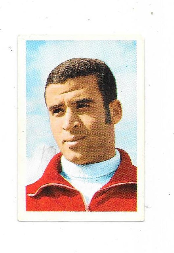1970 Swedish Semic Football World Cup #135 Ahmed Faras , Morocco , Chabab Mohammédia