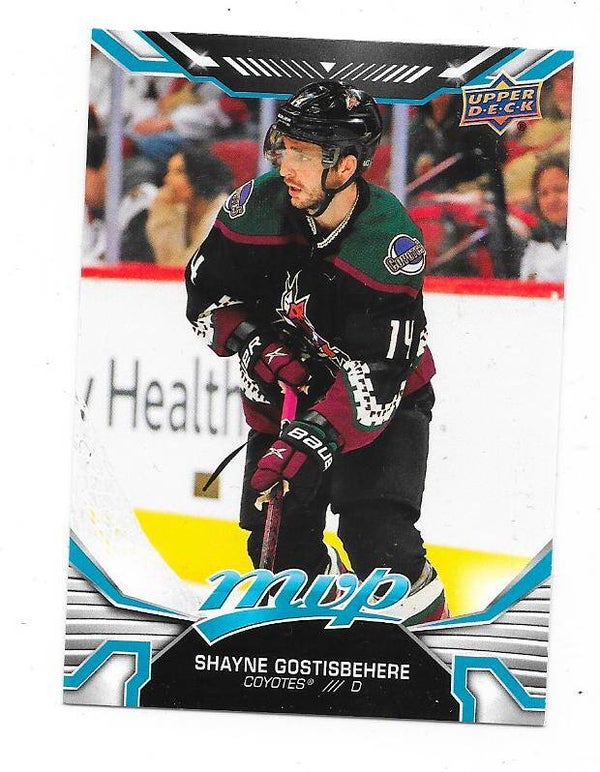 2022-23 Upper Deck MVP NHL Ice Hockey Cards #181 Shayne Gostisbehere , Arizona Coyotes
