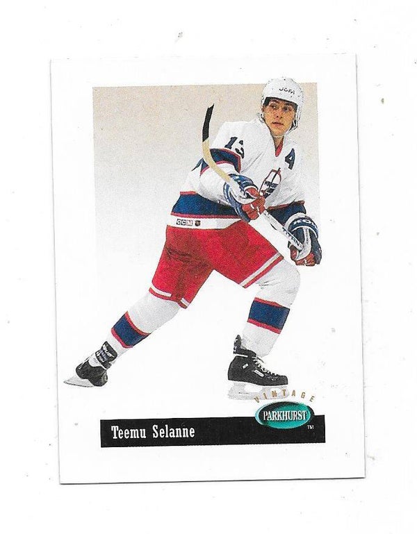 1994-95 Parkhurst Vintage #V81 Teemu Selänne , Winnipeg Jets