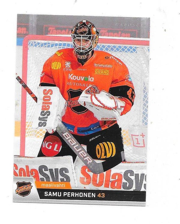 2018-19 Finnish Cardset #265 Samu Perhonen KooKoo , GAP