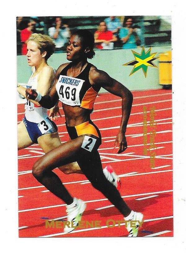 1995 Gothenburg World Track Stars #36 Merlene Ottey , Jamaica