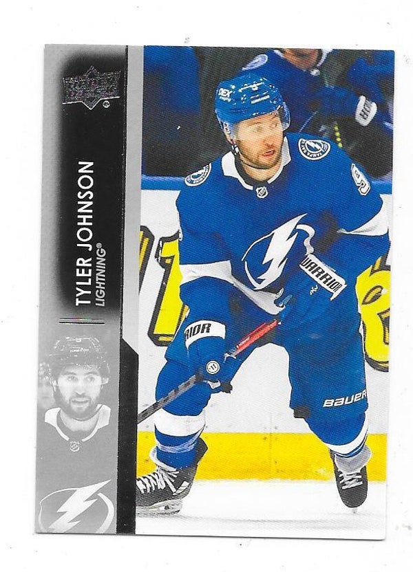 2022-23 Upper Deck NHL Ice Hockey Card  #162 Tyler Johnson , Tampa Bay Lightning
