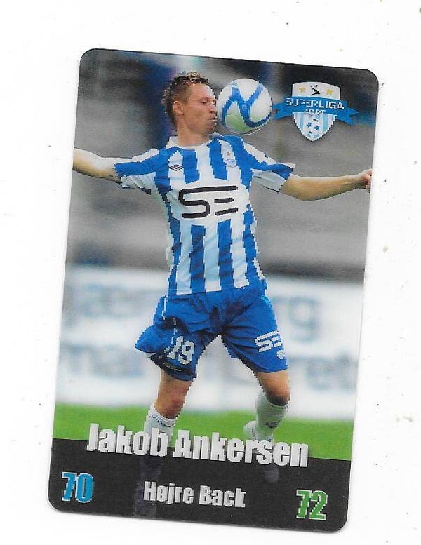 2012-13 Danish Superliga Kort Kulma Football Card  # Jakob Ankersen , Esbjerg fB