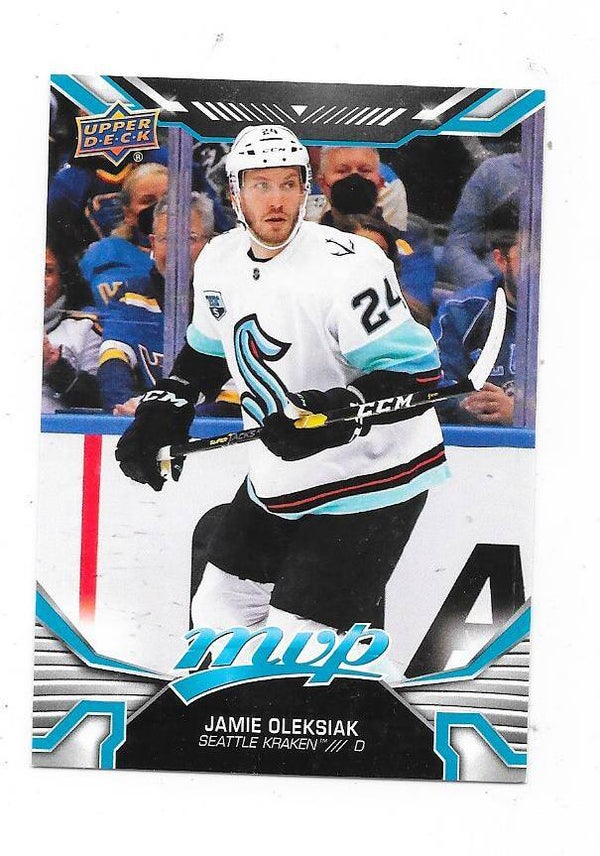 2022-23 Upper Deck MVP NHL Ice Hockey Cards #145 Jamie Oleksiak , Seattle Kraken