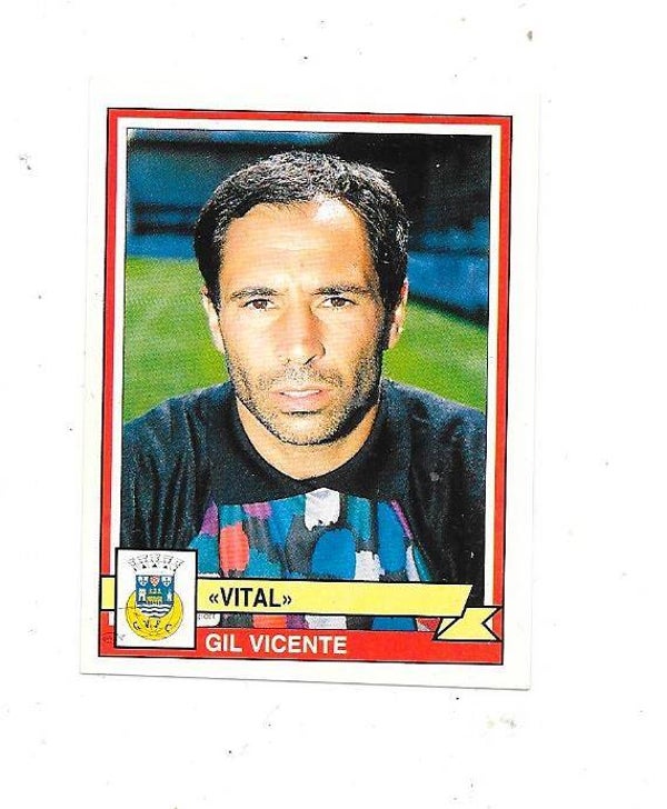 1994-95 Panini Portugese Futebol Sticker #157 VITAL , Gil Vicente