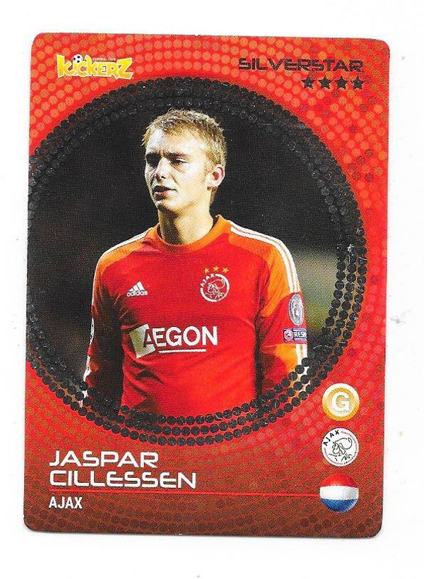 2013-14 Swedish Kickerz Silverstar # Jaspar Cillessen Ajax Amsterdam , Netherlands