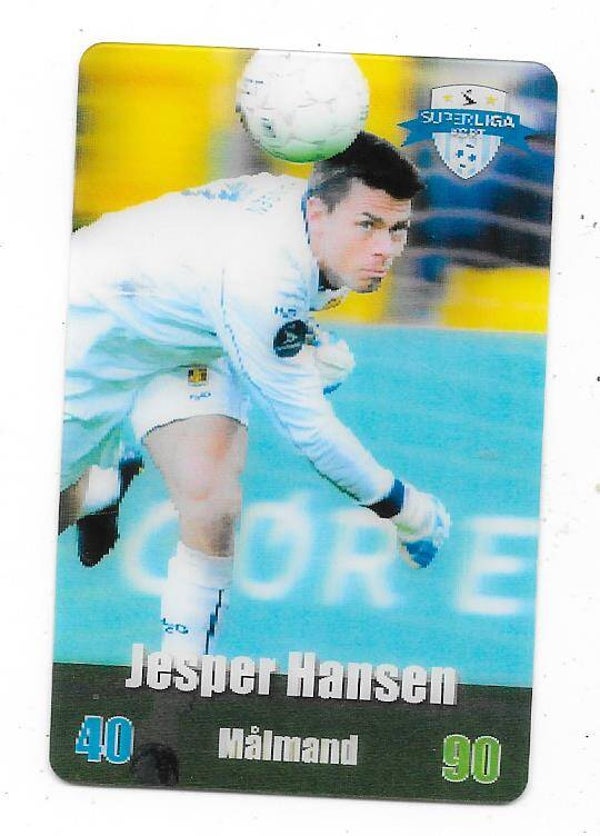 2012-13 Danish Superliga Kort Kulma Football Card  # Jesper Hansen ,  FC Nordsjælland