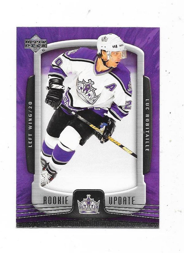 2005-06 UD Rookie Update #47 Luc Robitaille , Los Angeles Kings