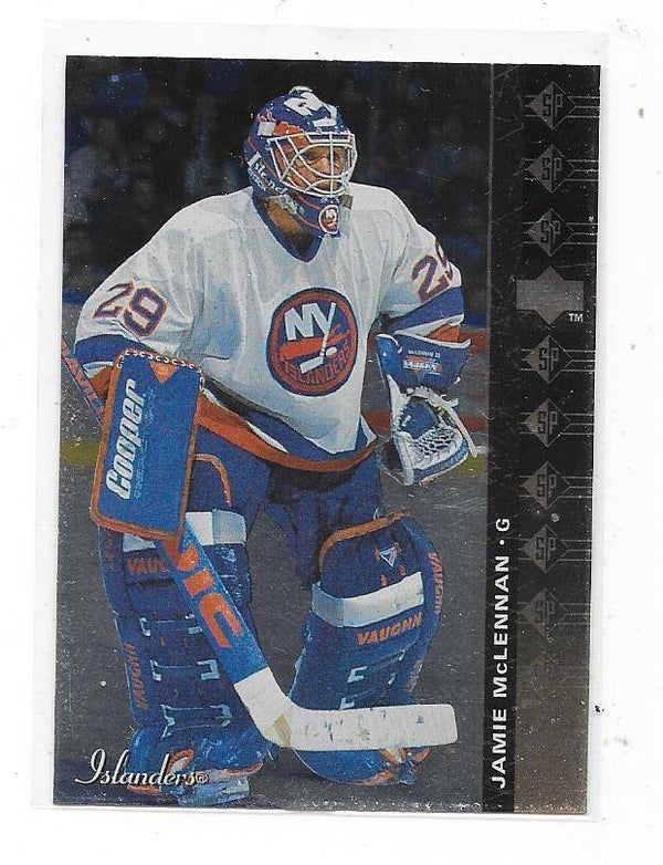 1994-95 Upper Deck SP Inserts NHL Ice Hockey Card #137 Mark Fitzpatrick , New York Islanders