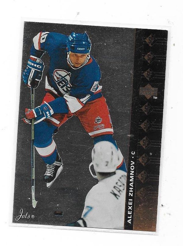 1994-95 Upper Deck SP Inserts NHL Ice Hockey Card #90 Alexei Zhamnov , Winnipeg Jets