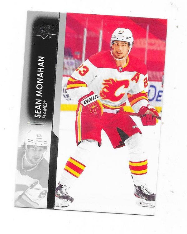 2022-23 Upper Deck Ice Hockey Card #30 Sean Monahan , Calgary Flames