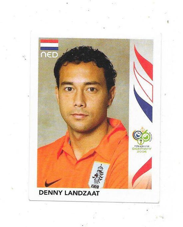 2006 Panini FIFA World Cup Football Sticker #236 Denny Landzaat , Netherlands