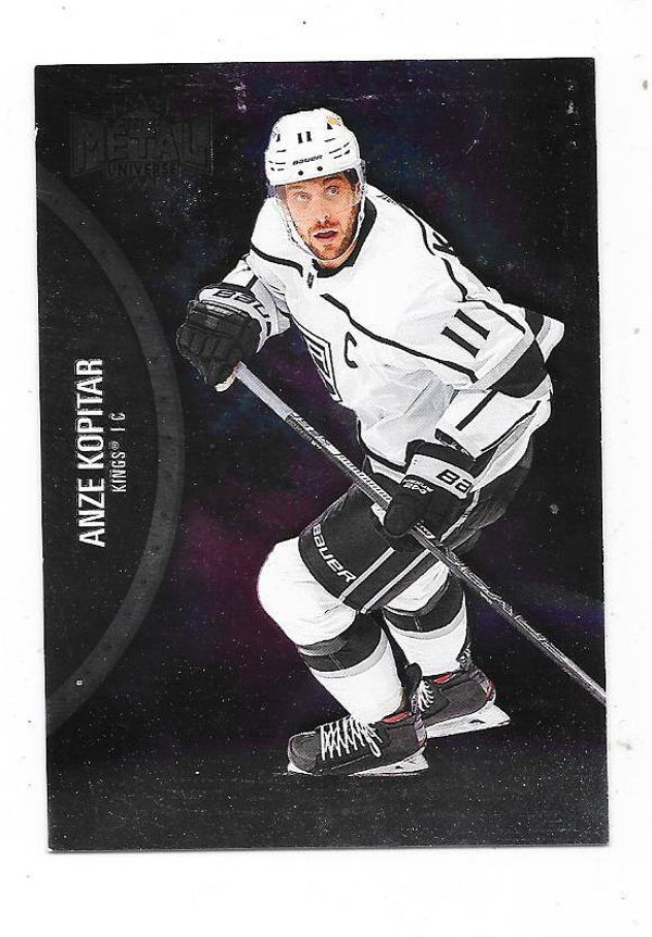 2021-22 SkyBox Metal Universe #13 Anze Kopitar , Los Angeles Kings