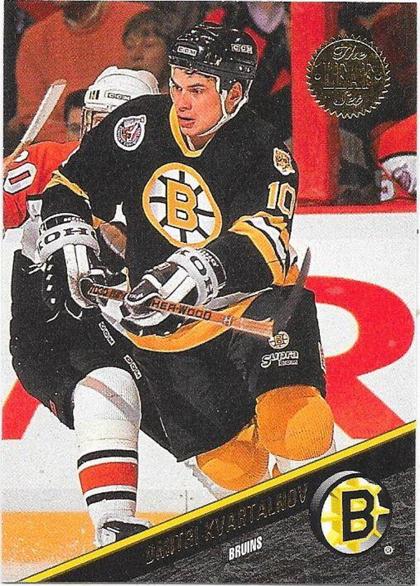 1993-94 LEAF #143 Dmitri Kvartalnov , Boston Bruins