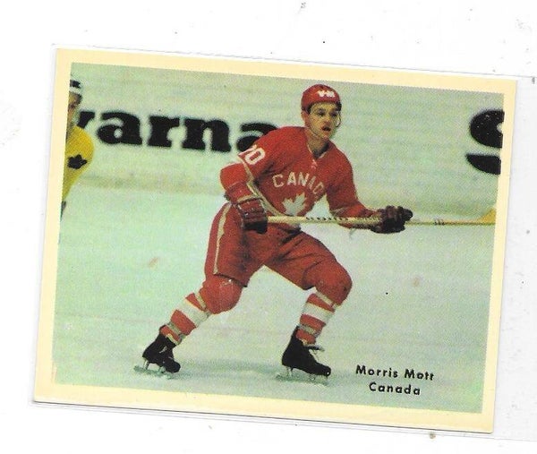 1970 Swedish Cumulus Mästar Serie # Morris Mott , Canada & Winnipeg Jets