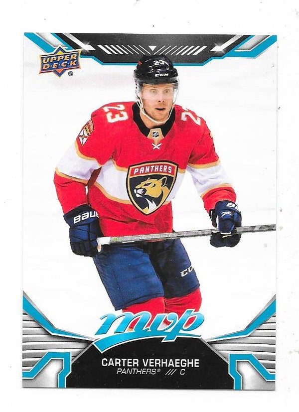 2022-23 Upper Deck MVP NHL Ice Hockey Card #169 Carter Verhaeghe , Florida Panthers
