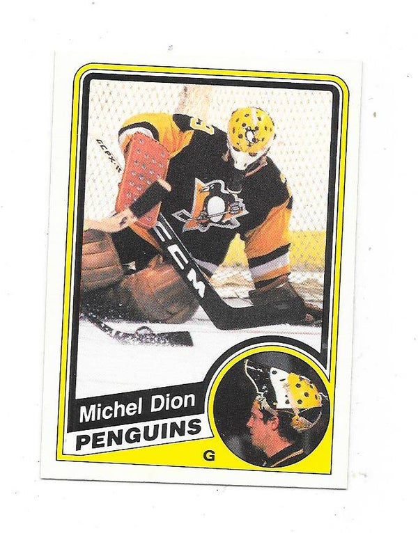 1984-85 OPC #173 Michel Dion , Pittsburgh Penguins