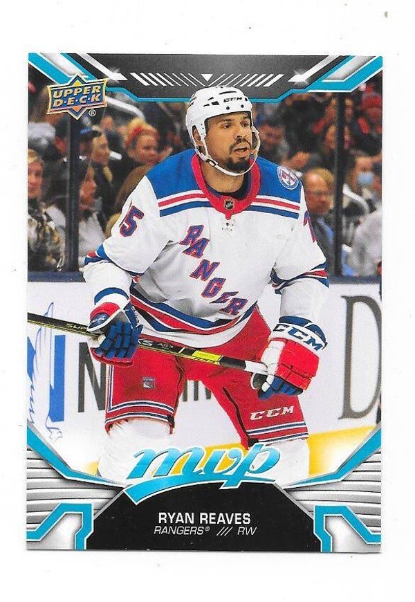 2022-23 Upper Deck MVP NHL Ice Hockey Cards #52 Ryan Reeves , New York Rangers