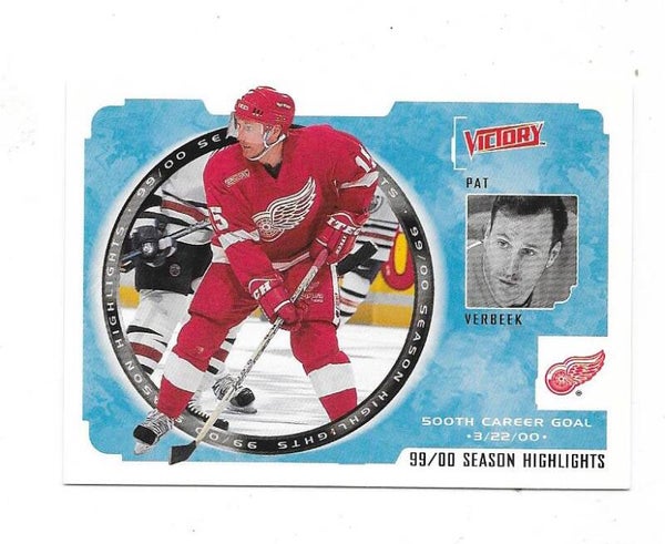 1999-00 Upper Deck Victory SL #250 Pat Verbeek , Detroit Red Wings