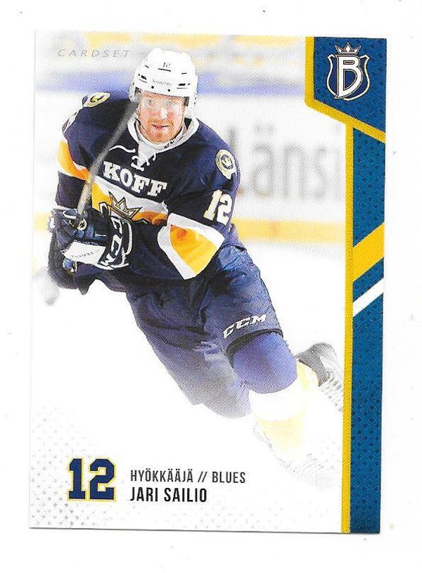 2014-15 Finnish Cardset #178 Jari Sailio Espoo Blues , Chamonix
