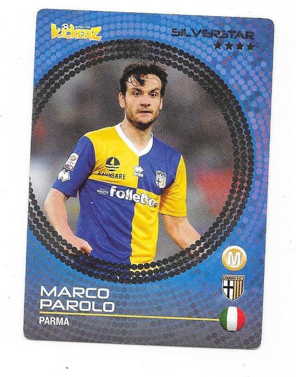 2013-14 Swedish Kickerz Silverstar # Marco Parolo , Parma