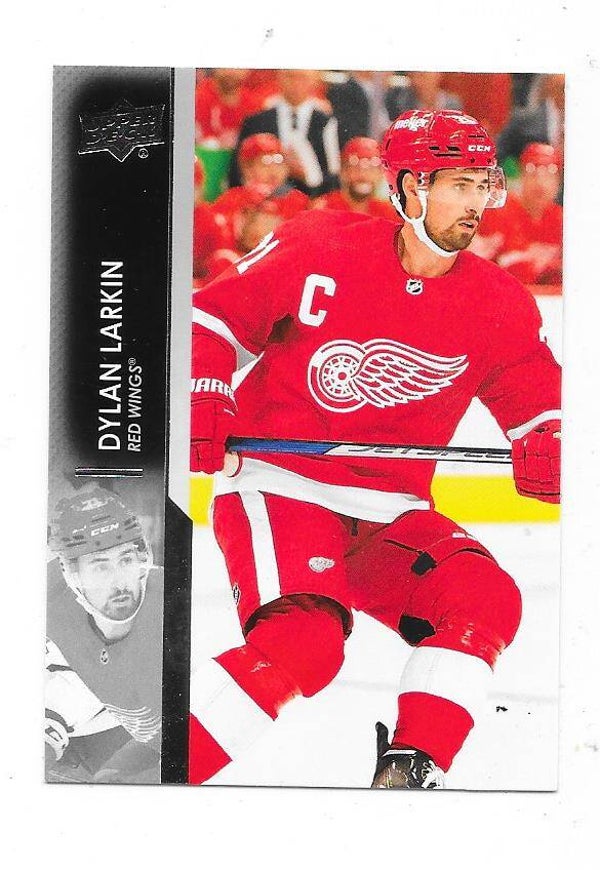 2021-22 Upper Deck NHL Ice Hockey Card #317 Dylan Larkin , Detroit Red Wings