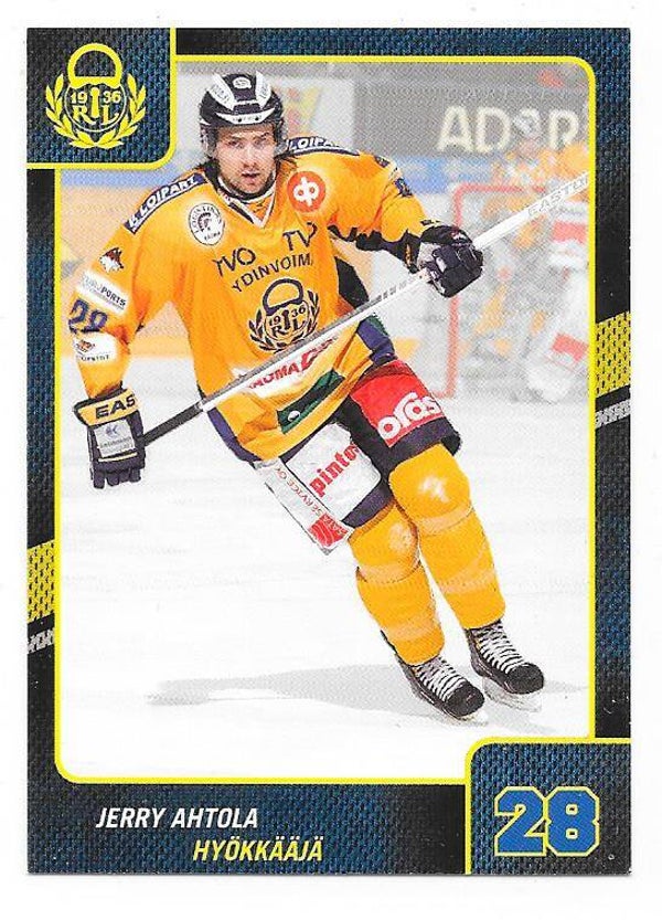 2013-14 Finnish Cardset Ice Hockey Card #106 Jerry Ahtola , Lukko Rauma