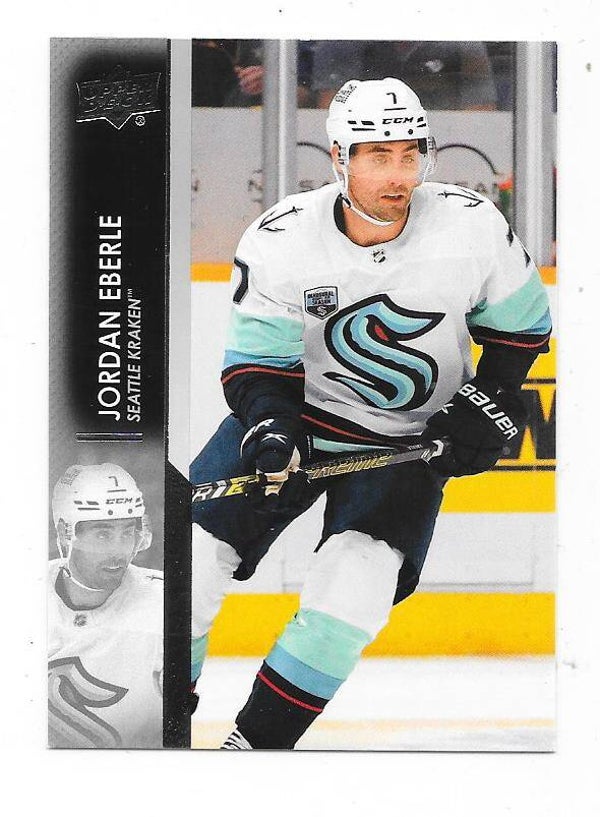 2021-22 Upper Deck NHL Ice Hockey Card #399 Jordan Eberle , Seattle Kraken