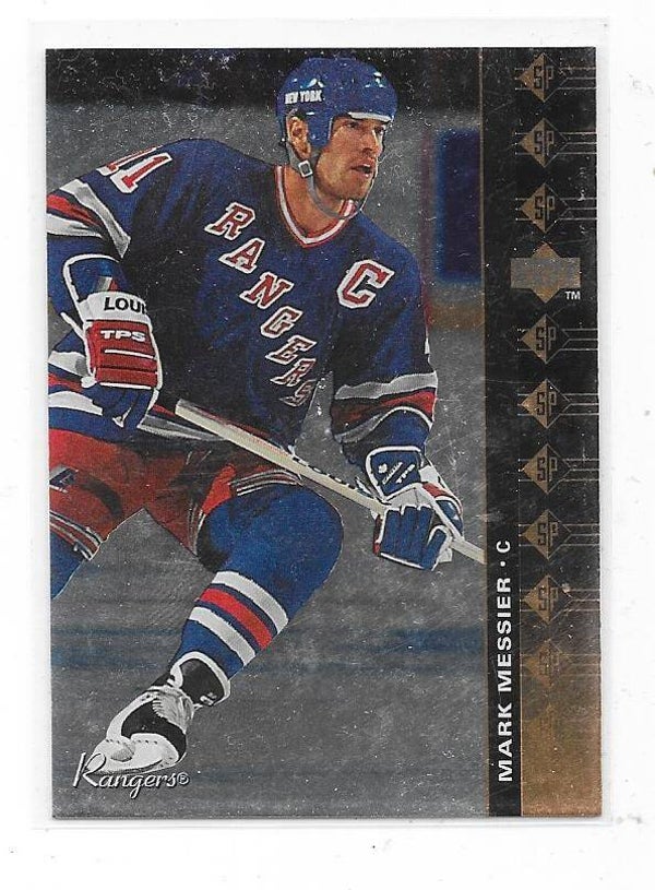 1994-95 Upper Deck SP Inserts #SP-51 Mark Messier , New York Rangers