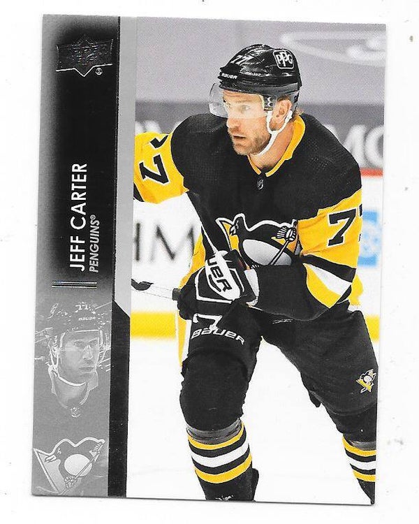 2021-22 Upper Deck NHL Ice Hockey Card #140 Jeff Carter , Pittsburgh Penguins