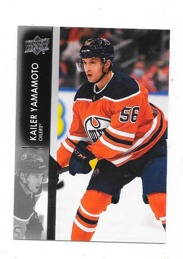 2022-23 Upper Deck NHL Ice Hockey Card #325 Kailer Yamamoto , Edmonton Oilers