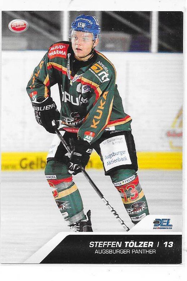 2009-10 DEL Ice Hockey card #105 Steffen Tölzer , Augsburger Panther